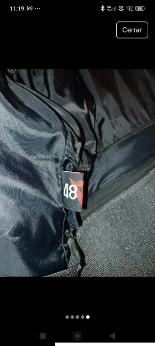 Chaqueta de moto para hombre