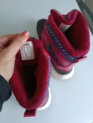 Botas de nieve niña talla 35