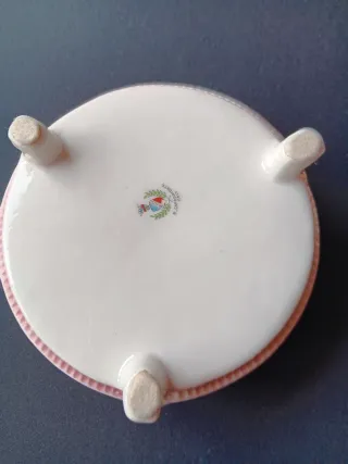 Bombonera Capodimonte Porcelana 15cm