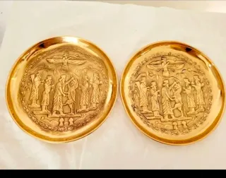 Lote de 6 Platos Decorativos Vintage