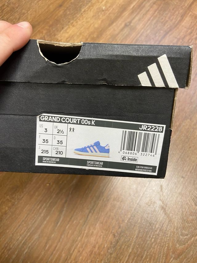 Zapatillas Adidas Niña Talla 35 Morado Rosa