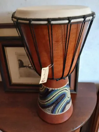 Tamburo Djembe Decorato
