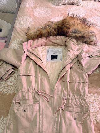 Cazadora Bershka Beige Nueva