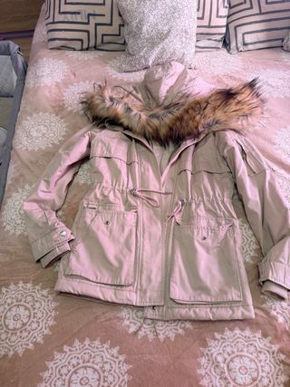 Cazadora Bershka Beige Nueva