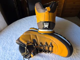 Botas Urban Look Marrones y Amarillas