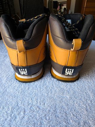 Botas Urban Look Marrones y Amarillas