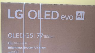 LG G5 77 OLED evo. Precintada. Factura.