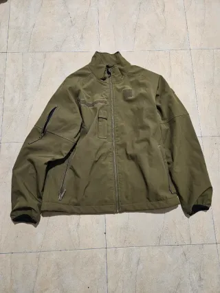Chaqueta Militar Softshell Verde