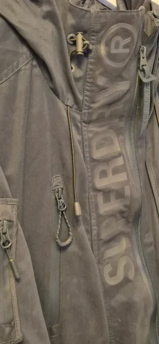 Parka Superdry Azul Marino Hombre