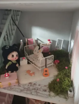 Casa delle Bambole Giardino delle Fate Restaurata