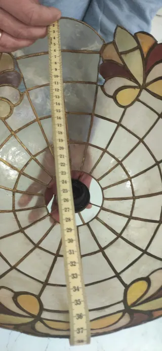 Pantalla Lámpara Tiffany Vintage Ø 37cm