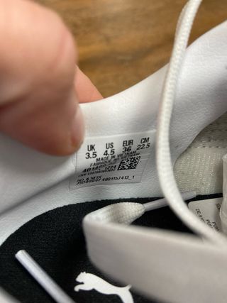 Zapatillas Puma Club Era II Jr Blancas