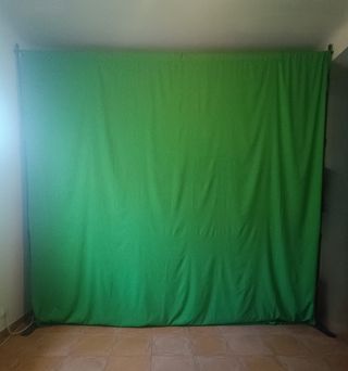 Fondo Chroma Key Verde 3x3m + Soporte Profesional