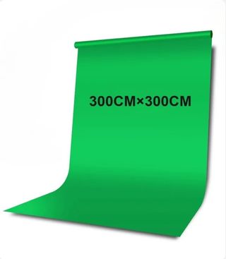 Fondo Chroma Key Verde 3x3m + Soporte Profesional