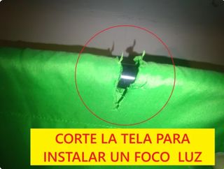 Fondo Chroma Key Verde 3x3m + Soporte Profesional