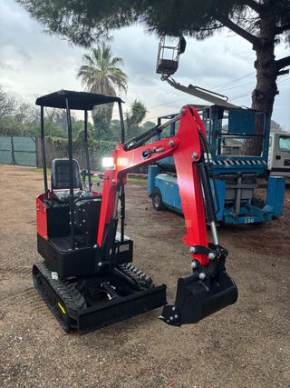 Mini excavadora diésel
