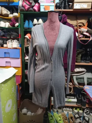 Chaqueta Benetton Gris Talla Xs