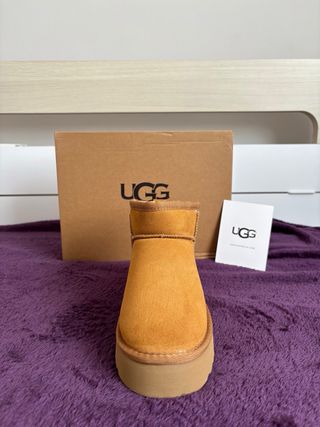 UGG Classic Ultra Mini Botas Beige/Marrón