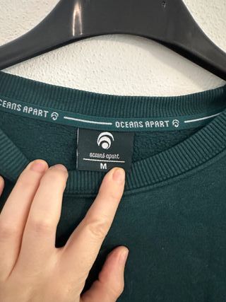 Felpa Oceans Apart Verde Scuro Taglia M