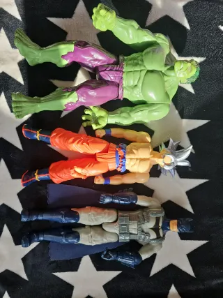 3 Figuras de Acción Articuladas