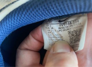 Zapatillas Nike Air Force One Talla 34