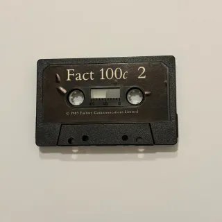 New Order Low-Life Cassetta FACT 100c 1985