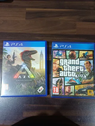 PS4 Juegos: ARK y GTA V