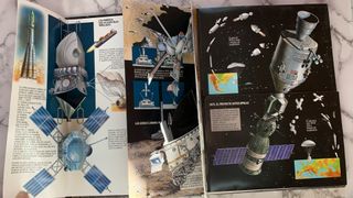 LA AVENTURA ESPACIAL UN LIBRO DESPLEGABLE