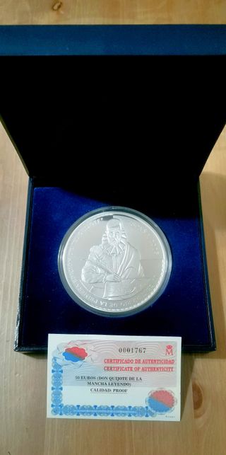 Moneda 50€ Don Quijote 2005 Cincuentin Proof