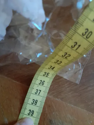 Babbo Natale fatto a mano con luci LED