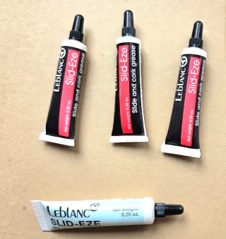 Lote 4 tubos grasa LeBlanc SLID-EZE