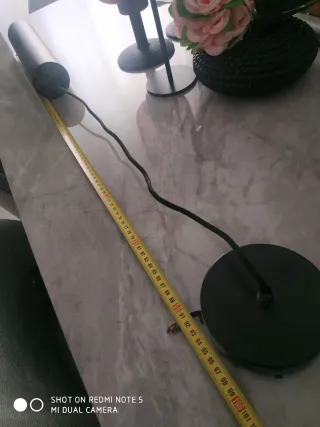 Lámpara colgante cilíndrica negra