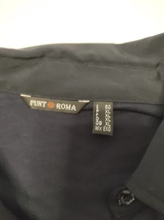 Camiseta Punto Roma de color Azul Marino Talla SG.