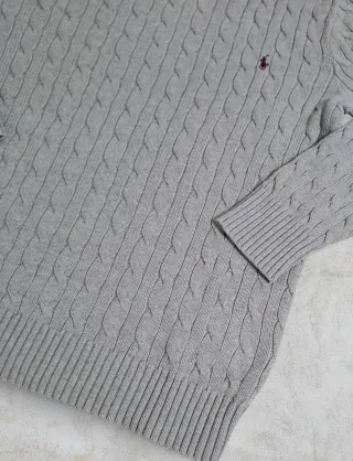 Polo Ralph Lauren Jersey Gris Talla M