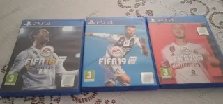 Pack FIFA 18, 19 y 20 PS4