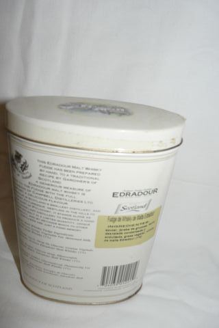 Lata Vintage Edradour Whisky Fudge Scozzese