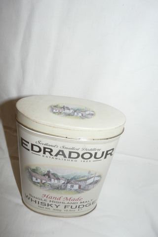 Lata Vintage Edradour Whisky Fudge Scozzese