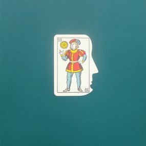 Cartel Litográfico Joan Brossa - Pareja