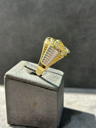 Anillo Sello Cabeza de León