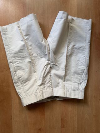 Pantalón corto beige Mango Man talla 38