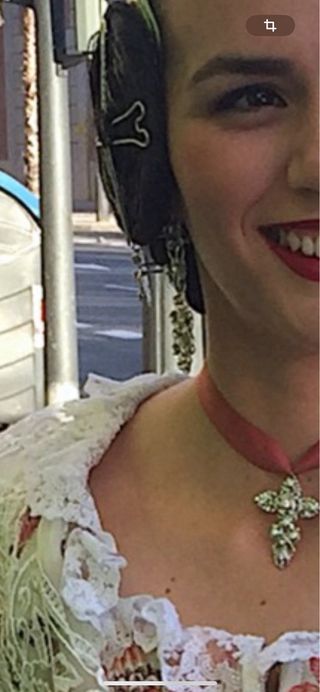 Aderezo Fallera Adulta Plateado