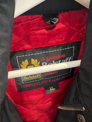 Chaqueta Belstaff Negra Biker