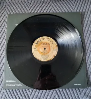 Wings Black To The Egg LP Vinilo