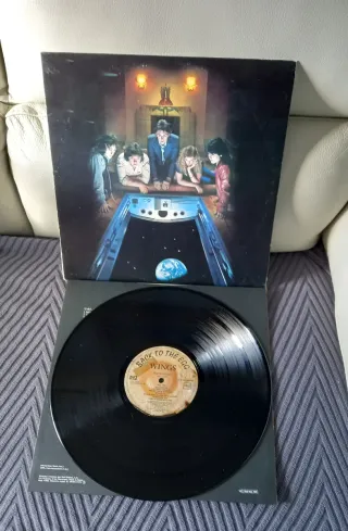 Wings Black To The Egg LP Vinilo