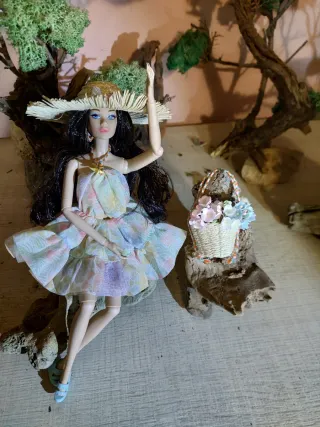 Muñeca Super Modelo Vestido Verano