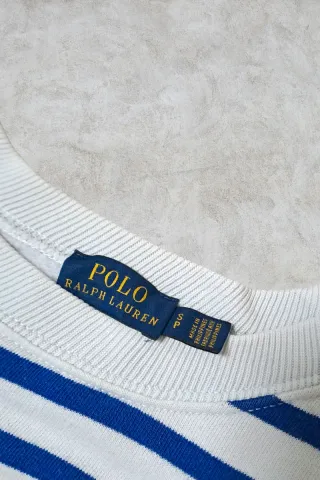 Sudadera Polo Ralph Lauren Oso Rayas Talla S