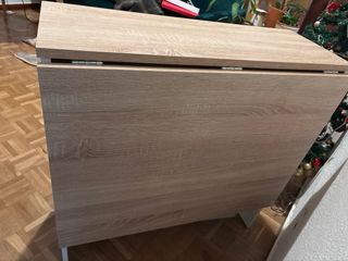 Mesa auxiliar cocina abatible 140x77cm