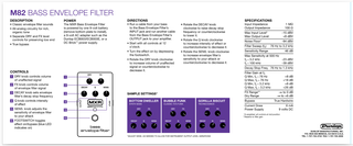 MXR M82 Bass Envelope Filter Pedal