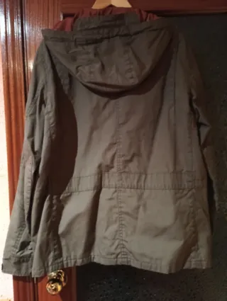 Chaqueta abrigo hombre marrón, de Mango