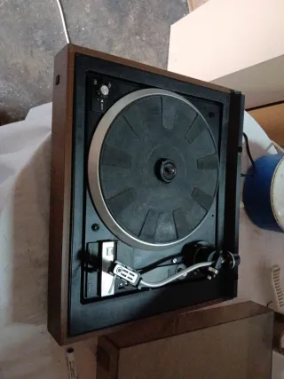 Tocadiscos Dual Marrón 1235